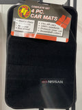 Alfombras Nissan negro