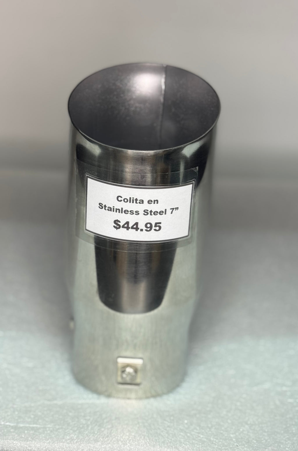 Cola en stainless steel 7"