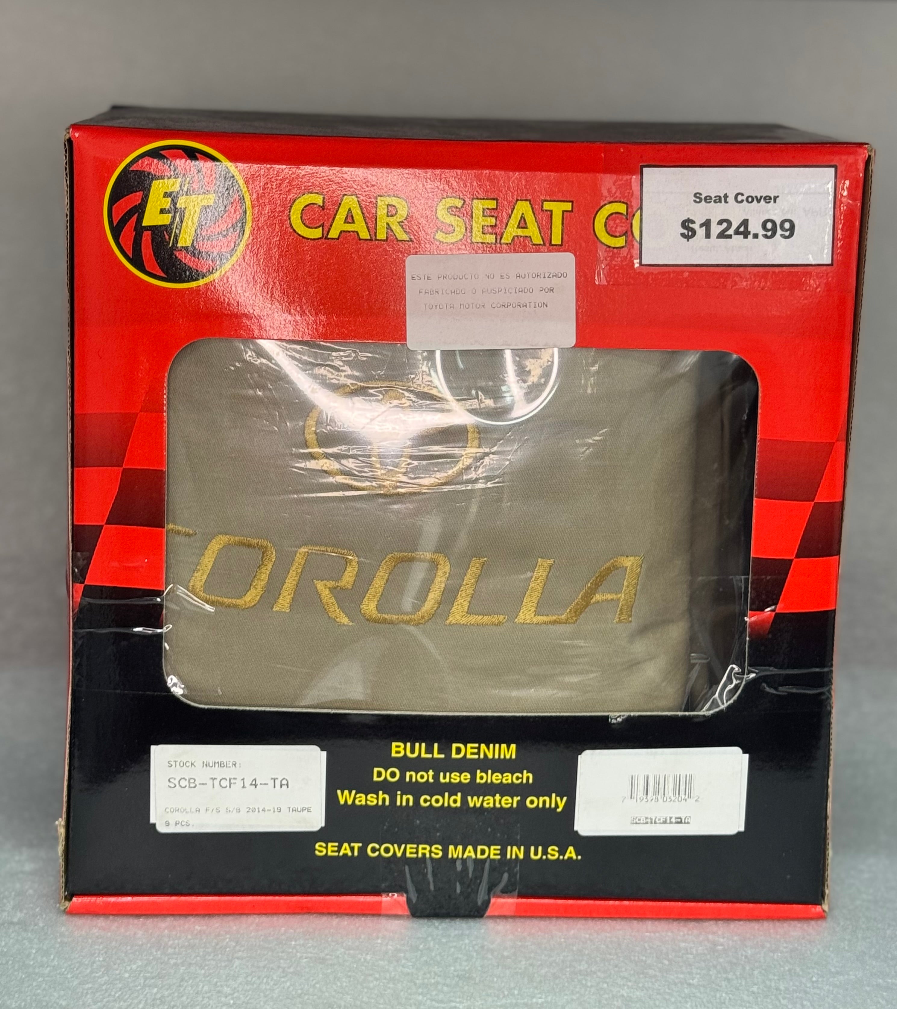 Cover Corolla crema/oro