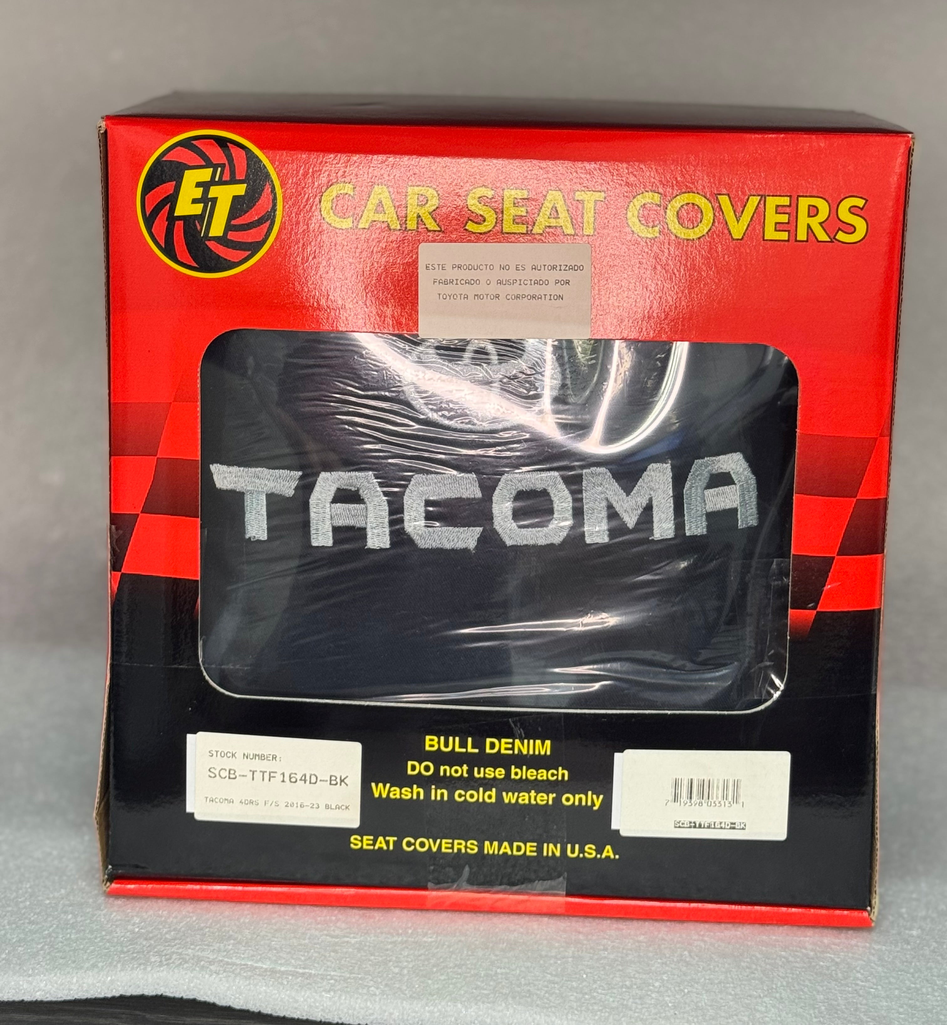 Cover Tacoma negro