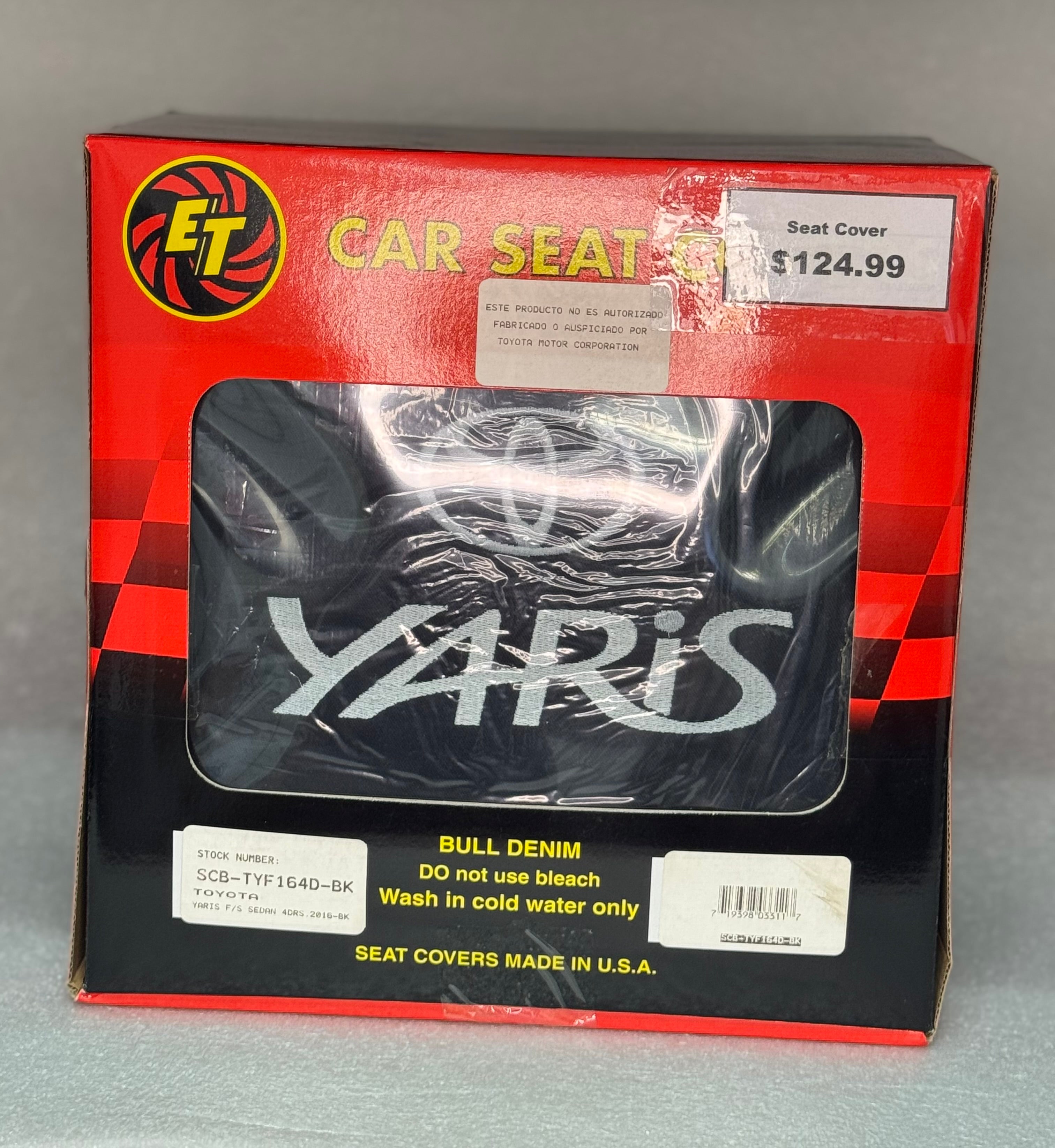 Cover Yaris negro