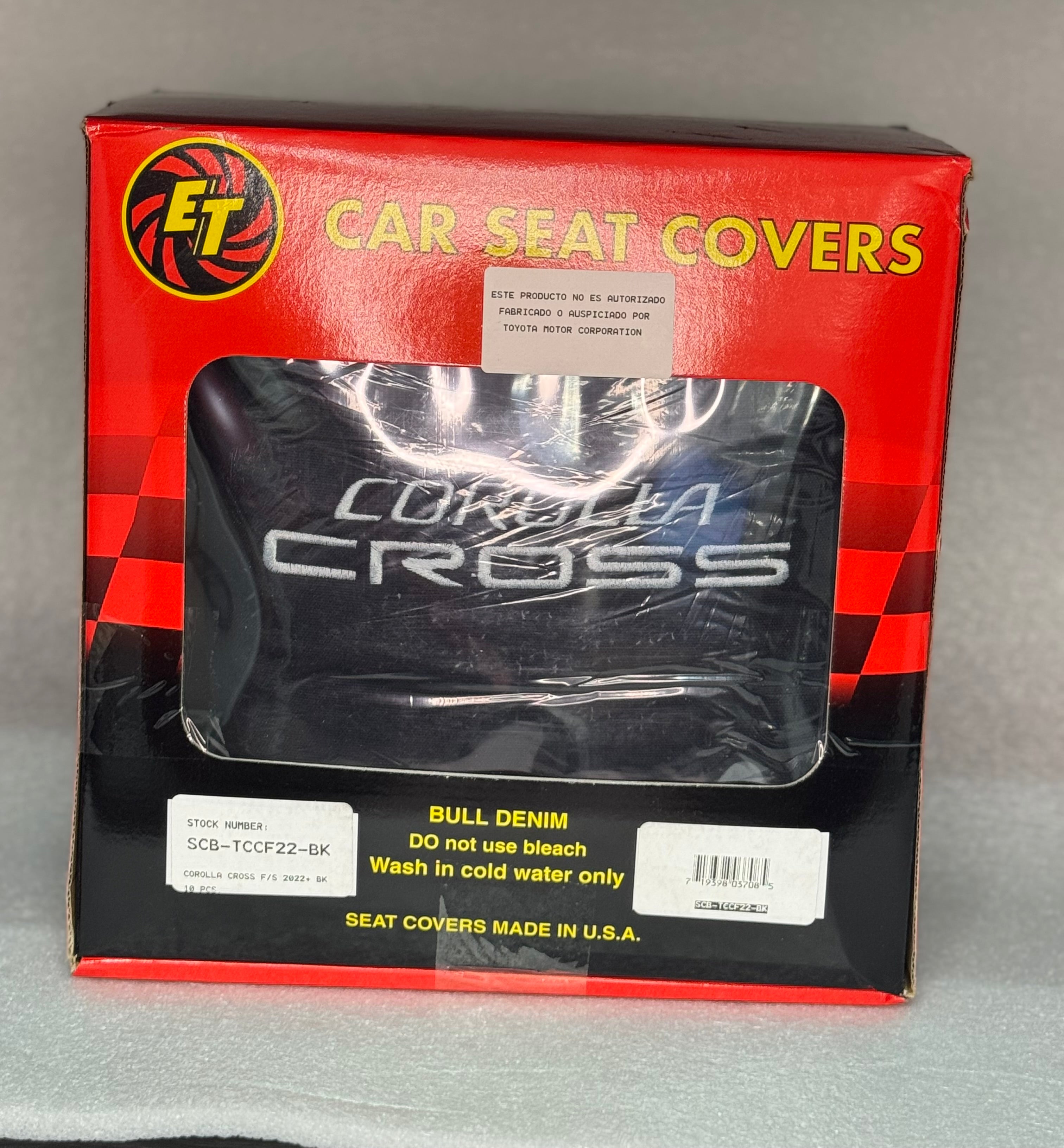 Cover Corolla Cross negro
