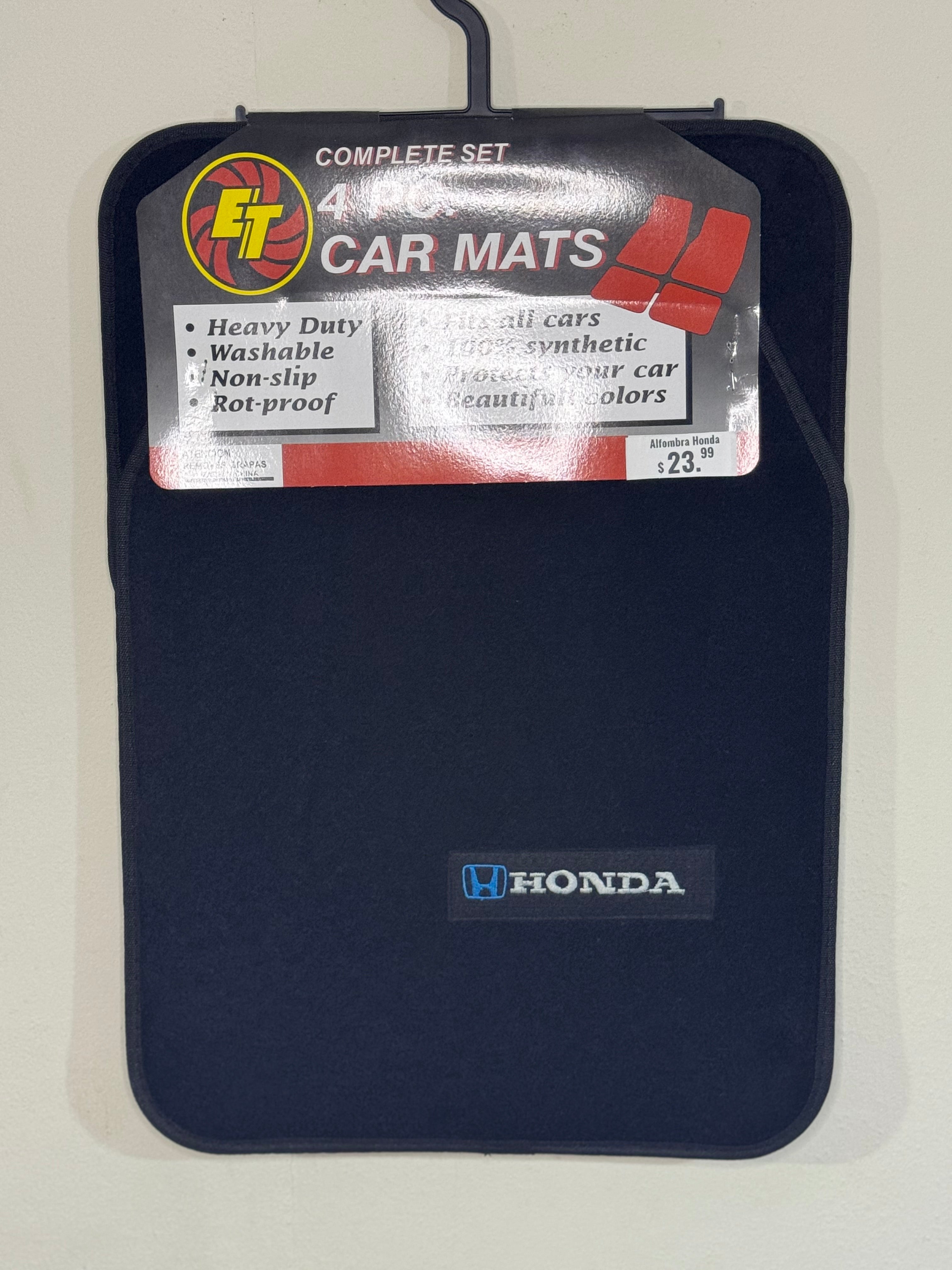 Alfombras Honda negro