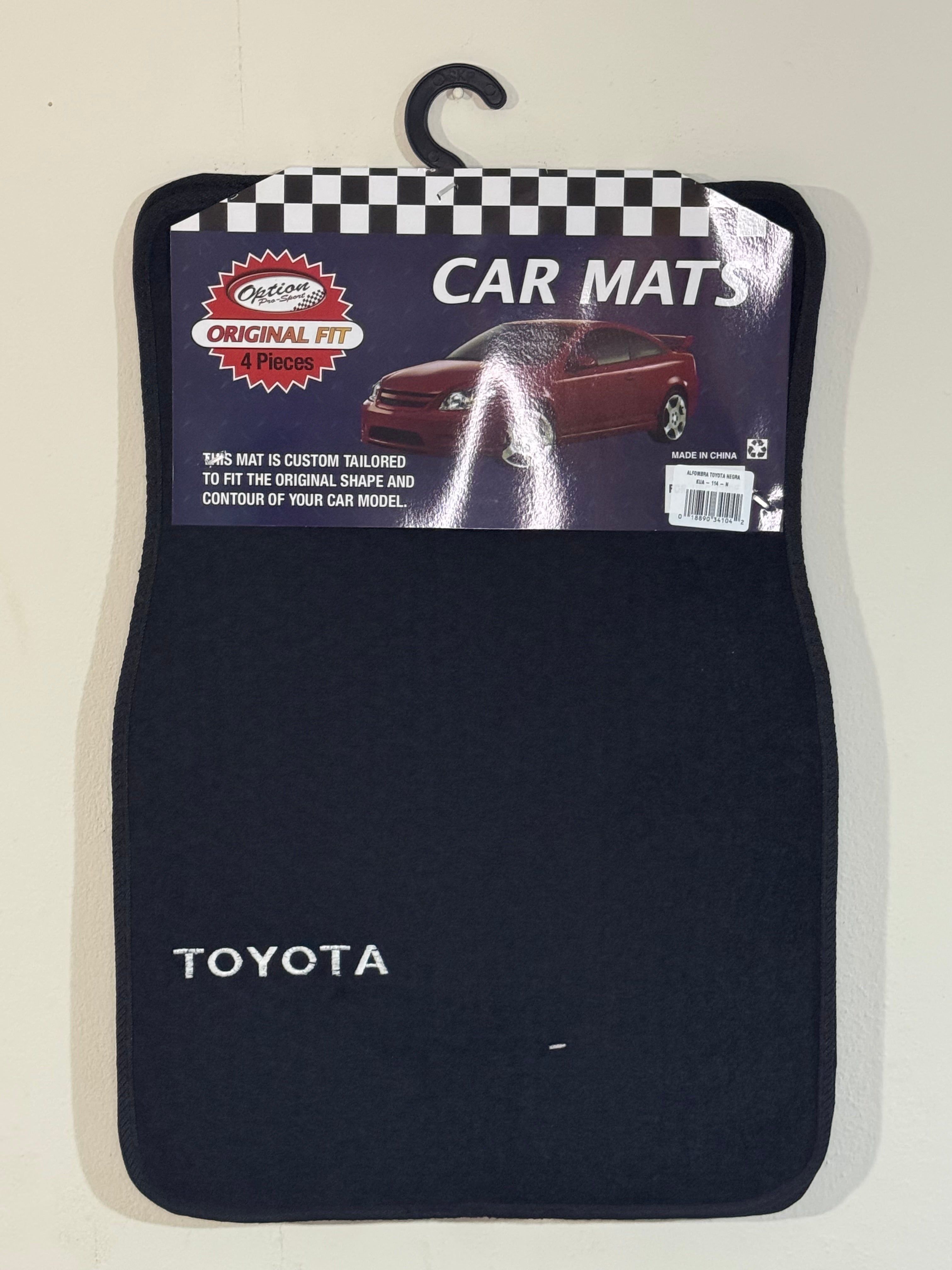 Alfombras Toyota negro