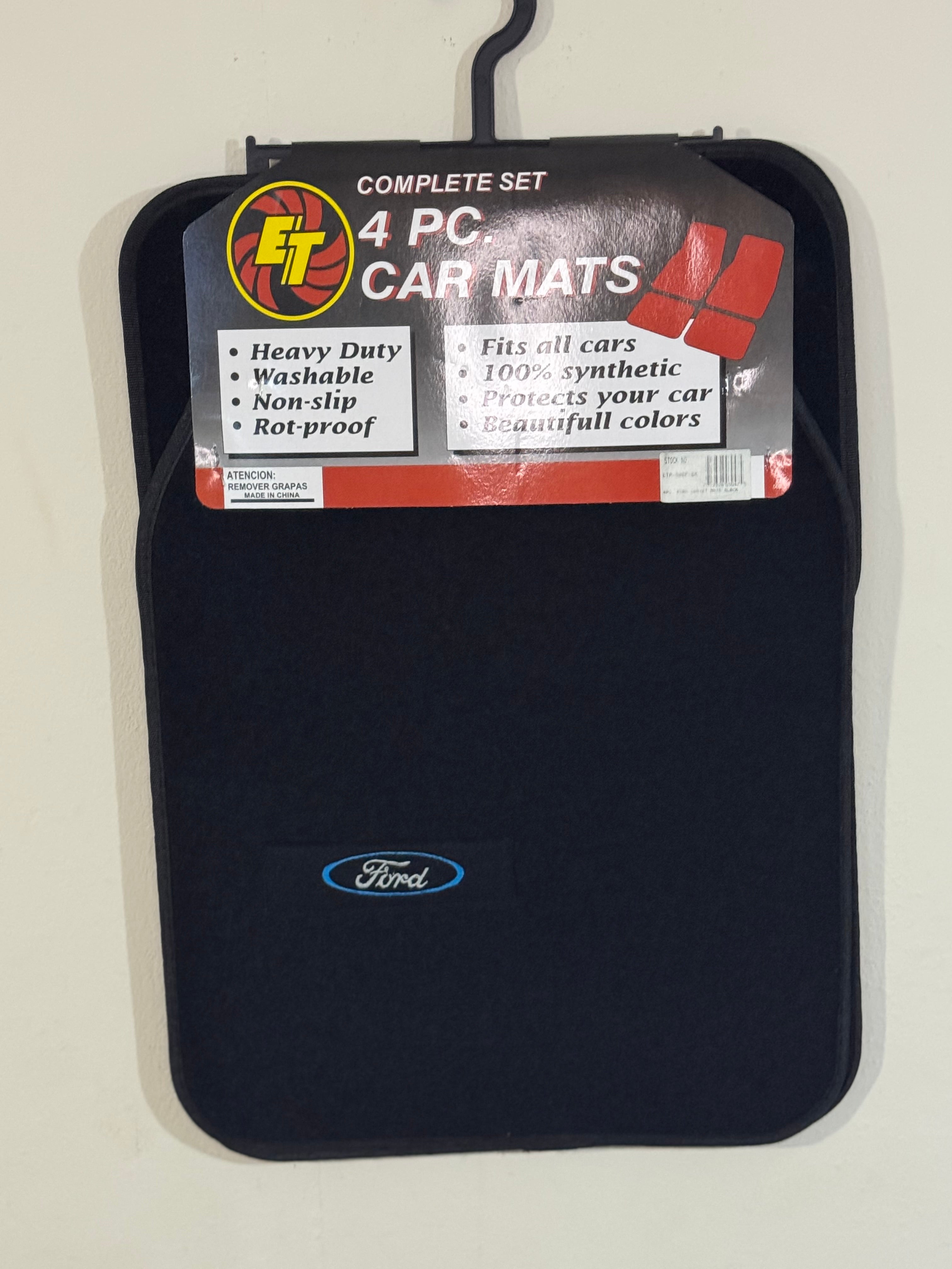 Alfombras Ford negro