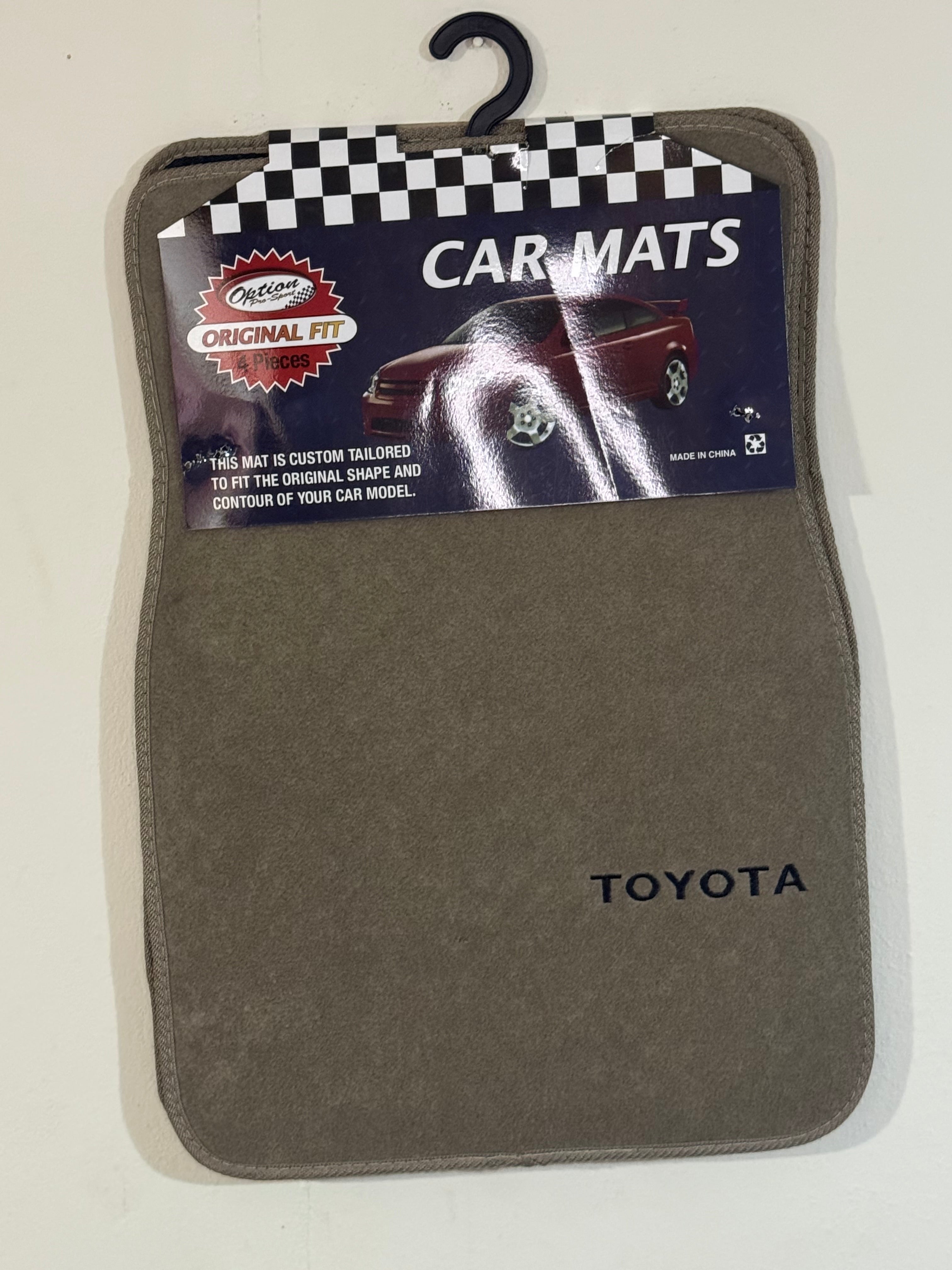 Alfombras Toyota crema