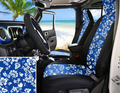 Cover de asiento Hibiscus