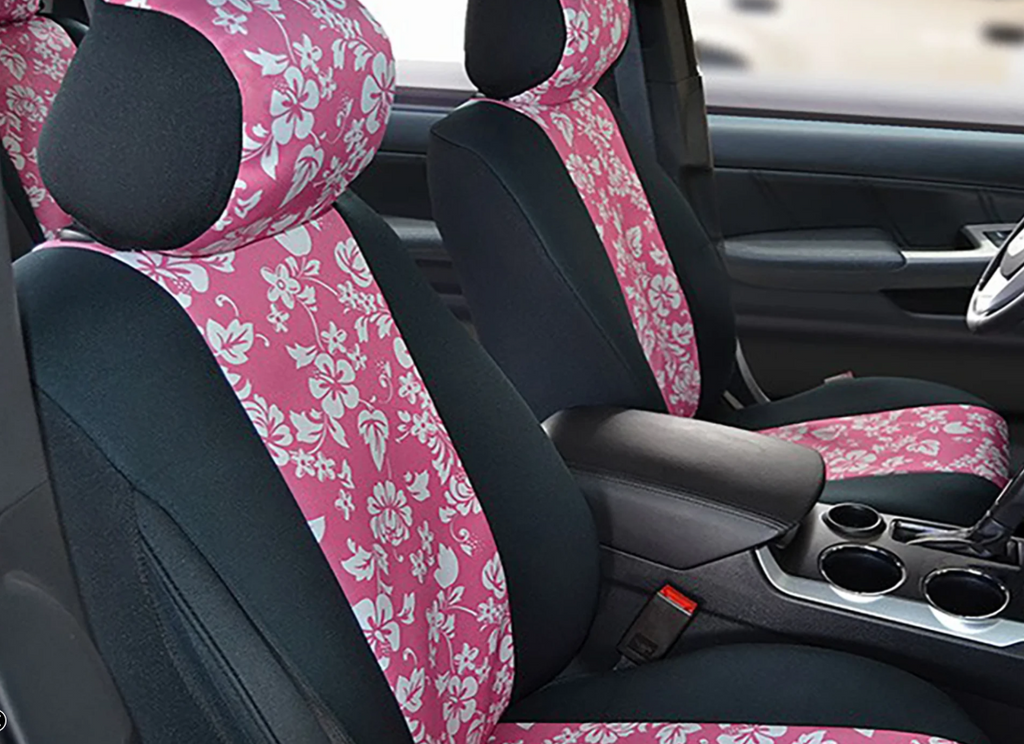 Cover de asiento Hibiscus